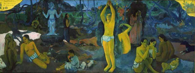 Paul Gauguin Where Do We Come From What Are We Where Are We Going